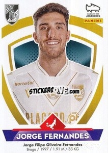 Sticker Jorge Fernandes - Futebol 2022-2023
 - Panini