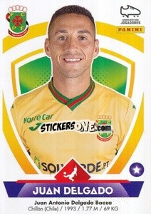 Sticker Juan Delgado - Futebol 2022-2023
 n. 212 - Panini