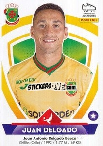 Figurina Juan Delgado - Futebol 2022-2023
 - Panini