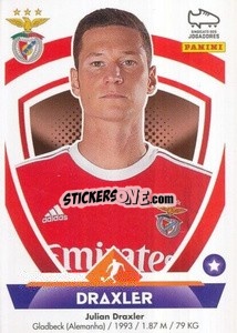 Sticker Julian Draxler - Futebol 2022-2023
 - Panini