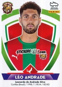 Cromo Léo Andrade - Futebol 2022-2023
 - Panini