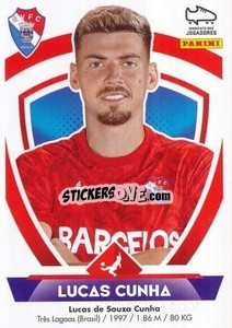 Sticker Lucas Cunha - Futebol 2022-2023
 - Panini