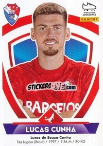 Sticker Lucas Cunha - Futebol 2022-2023
 n. 176 - Panini