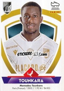 Sticker Mamadou Tounkara - Futebol 2022-2023
 n. 330 - Panini