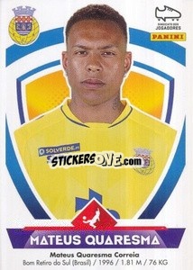 Sticker Mateus Quaresma - Futebol 2022-2023
 - Panini