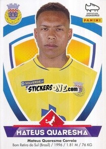 Sticker Mateus Quaresma - Futebol 2022-2023
 n. 27 - Panini