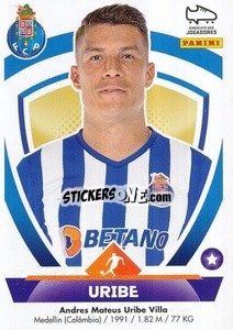 Sticker Mateus Uribe - Futebol 2022-2023
 - Panini