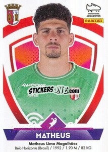 Cromo Matheus - Futebol 2022-2023
 n. 77 - Panini