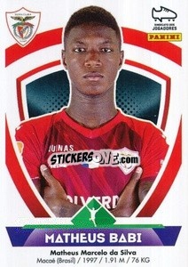 Sticker Matheus Babi - Futebol 2022-2023
 n. 302 - Panini