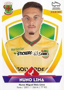 Cromo Nuno Lima - Futebol 2022-2023
 - Panini