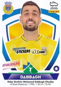 Sticker Oday Dabbagh (Arouca) - Futebol 2022-2023
 n. 441 - Panini