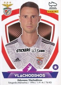 Sticker Odisseas Vlachodimos - Futebol 2022-2023
 - Panini