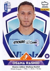 Cromo Osama Rashid - Futebol 2022-2023
 - Panini