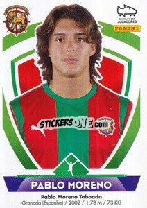 Sticker Pablo Moreno - Futebol 2022-2023
 n. 206 - Panini
