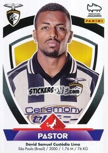 Cromo Pastor Custodio - Futebol 2022-2023
 - Panini