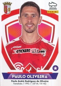 Sticker Paulo Oliveira - Futebol 2022-2023
 - Panini