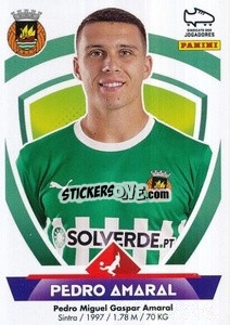 Cromo Pedro Amaral - Futebol 2022-2023
 - Panini