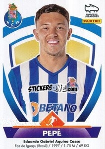 Sticker Pepê - Futebol 2022-2023
 - Panini