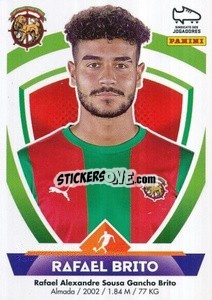 Figurina Rafael Brito - Futebol 2022-2023
 - Panini