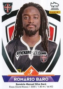 Sticker Romário Baró - Futebol 2022-2023
 n. 109 - Panini
