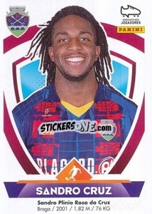 Figurina Sandro Cruz - Futebol 2022-2023
 n. 122 - Panini