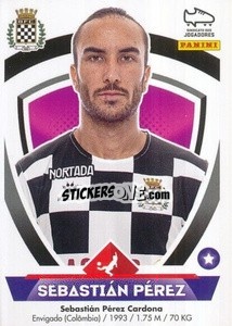 Cromo Sebastián Pérez - Futebol 2022-2023
 n. 66 - Panini