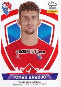 Sticker Tomás Araújo - Futebol 2022-2023
 n. 178 - Panini
