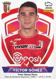 Sticker Víctor Gómez