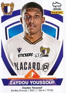 Sticker Zaydou Youssouf - Futebol 2022-2023
 - Panini