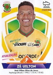 Sticker Zé Uilton (Paços) - Futebol 2022-2023
 - Panini