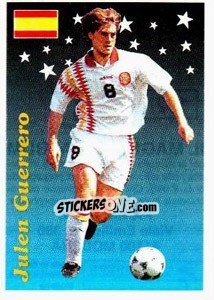 Sticker Julen Guerrero - Supercalcio 1995-1996 n. 192 - Panini