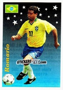 Cromo Romario - Supercalcio 1995-1996 - Panini