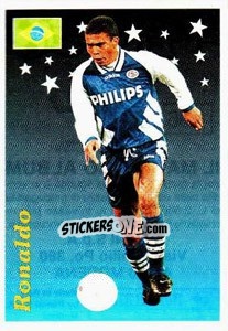 Sticker Ronaldo - Supercalcio 1995-1996 n. 196 - Panini