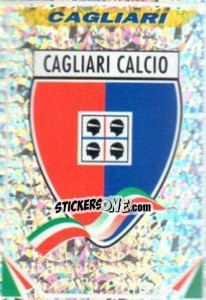 Figurina Cagliari - Supercalcio 1995-1996 - Panini