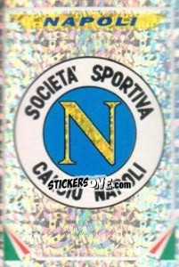 Figurina Napoli - Supercalcio 1995-1996 - Panini