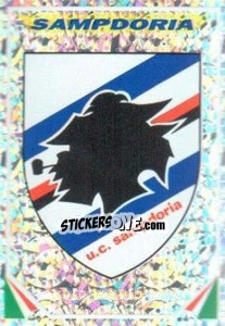 Sticker Sampdoria - Supercalcio 1995-1996 - Panini