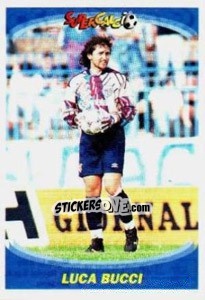 Sticker Luca Bucci - Supercalcio 1995-1996 n. 19 - Panini