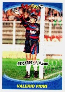 Sticker Valerio Fiori - Supercalcio 1995-1996 n. 21 - Panini