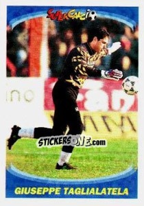 Sticker Giuseppe Taglialatela - Supercalcio 1995-1996 n. 27 - Panini