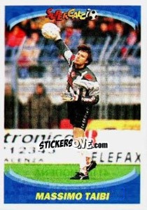 Sticker Massimo Taibi - Supercalcio 1995-1996 n. 28 - Panini