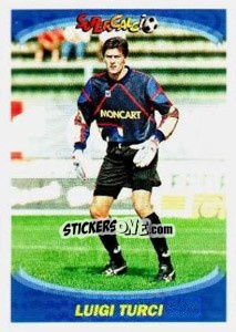 Sticker Luigi Turci - Supercalcio 1995-1996 n. 30 - Panini