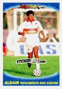 Sticker Aldair Nascimento Dos Santos - Supercalcio 1995-1996 n. 32 - Panini