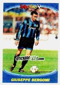 Sticker Giuseppe Bergomi - Supercalcio 1995-1996 n. 33 - Panini