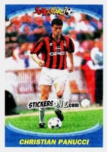Sticker Christian Panucci - Supercalcio 1995-1996 n. 41 - Panini