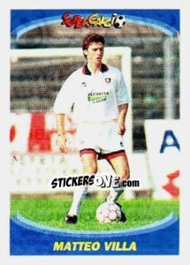 Sticker Matteo Villa - Supercalcio 1995-1996 n. 44 - Panini