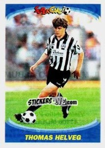 Figurina Thomas Helveg - Supercalcio 1995-1996 - Panini