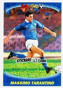 Sticker Massimo Tarantino - Supercalcio 1995-1996 n. 57 - Panini