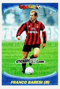 Sticker Franco Baresi (ii) - Supercalcio 1995-1996 n. 58 - Panini
