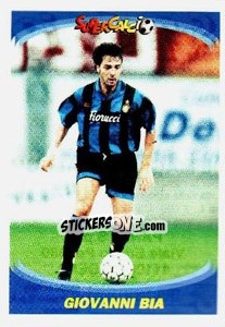Sticker Giovanni Bia - Supercalcio 1995-1996 n. 59 - Panini