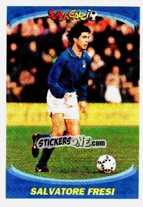 Sticker Salvatore Fresi - Supercalcio 1995-1996 - Panini